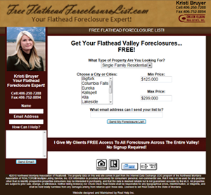 Kalispell Web Design: Free Flathead Foreclosure List